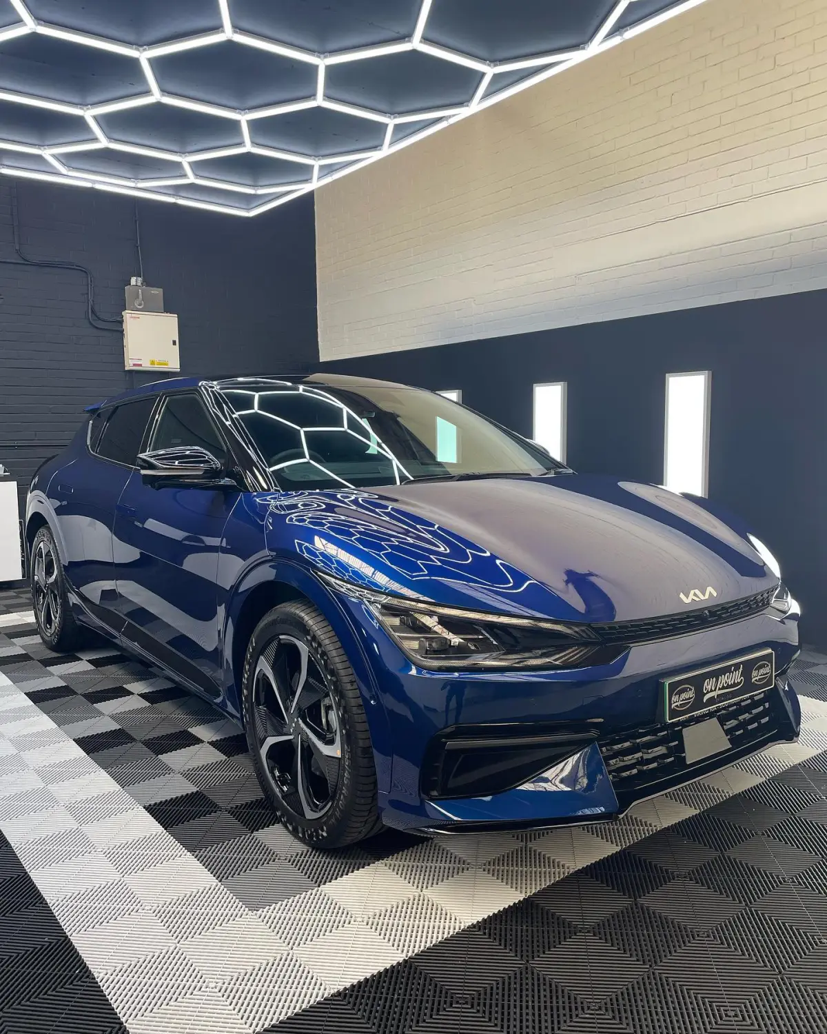 New Kia exterior finish