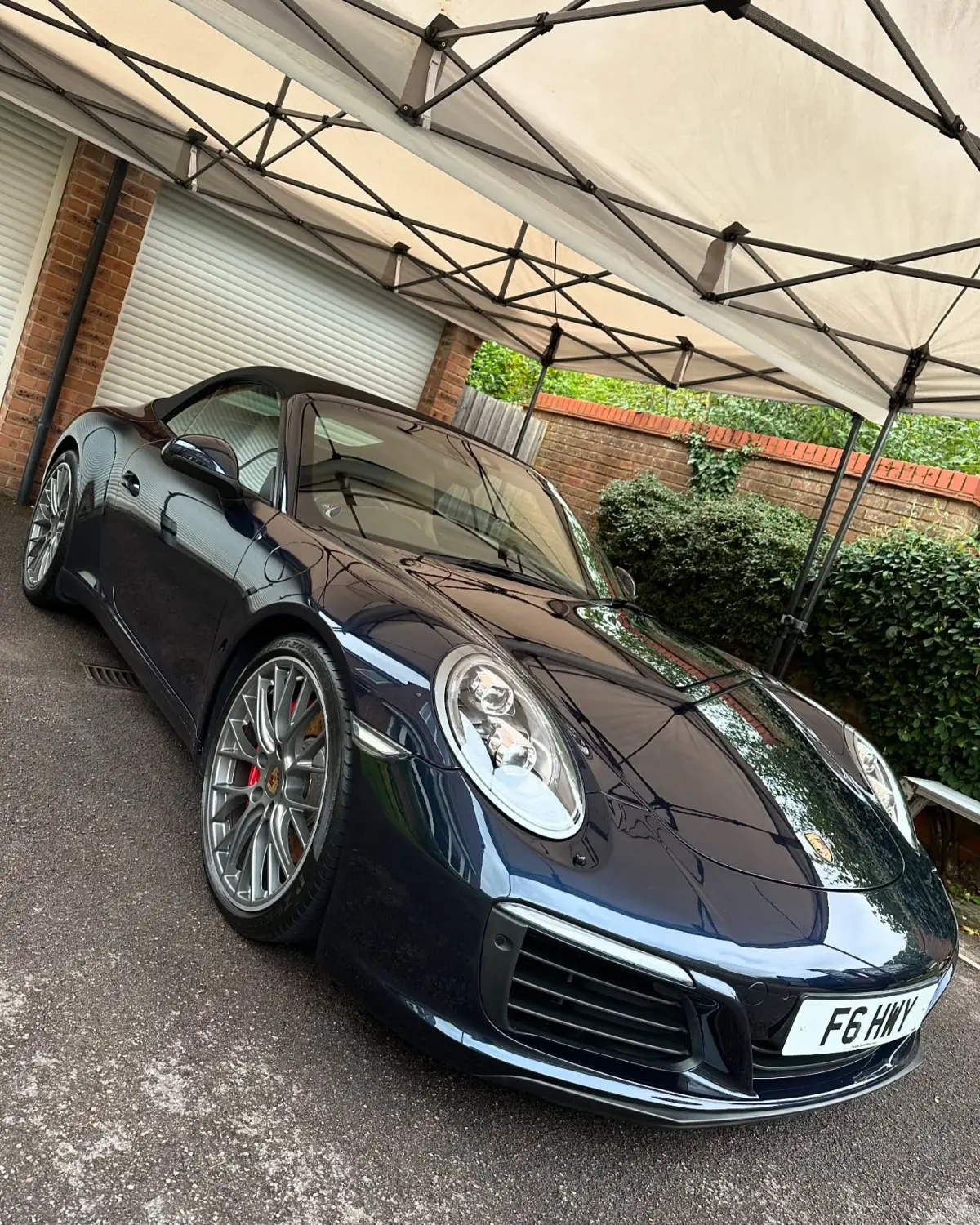 Porsche paintwork finish