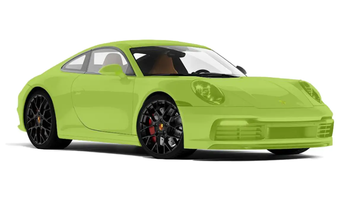 Full Car PPF coverage illustration highlighting all exterior painted panels
